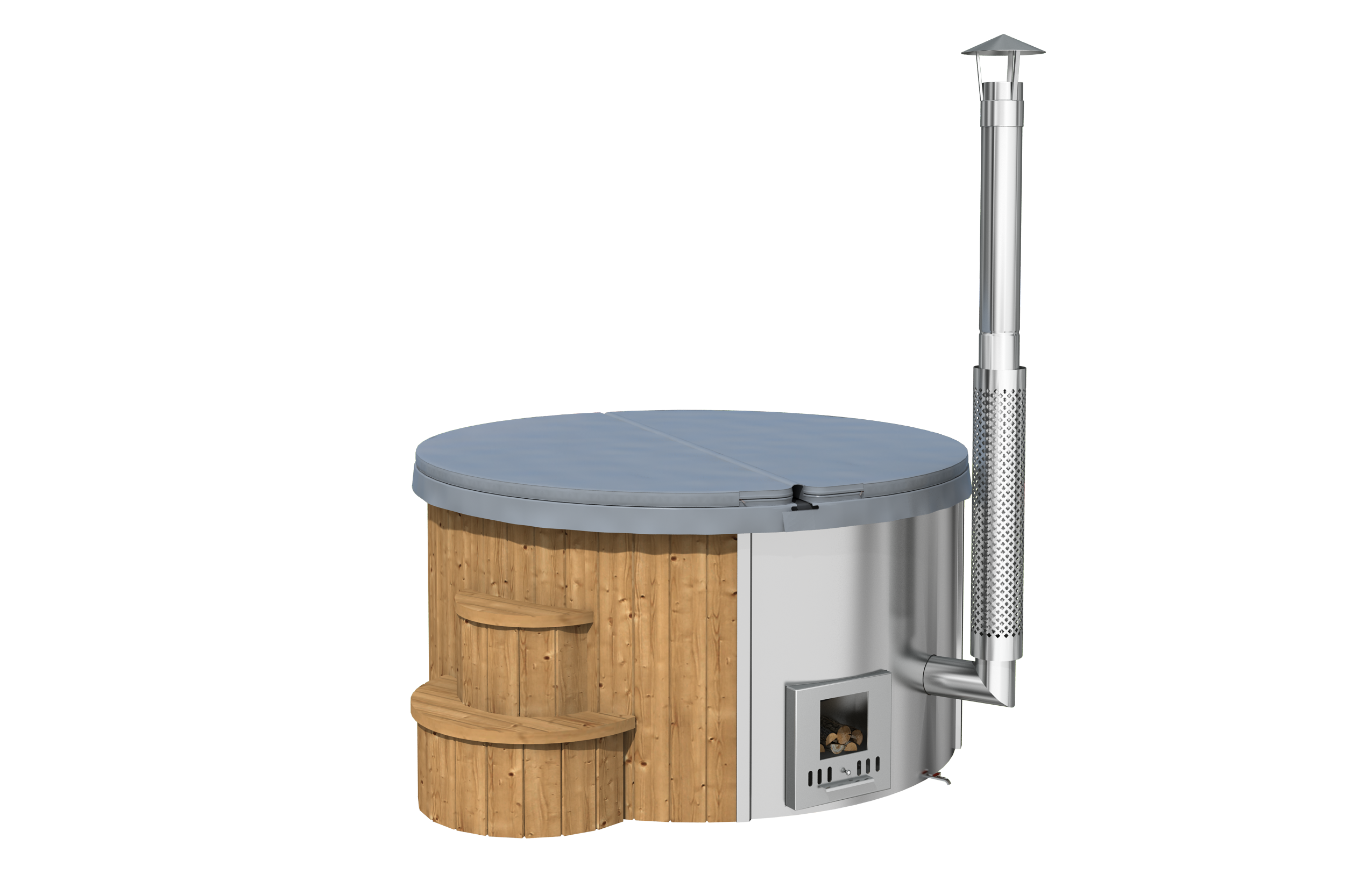 Hottub Deluxe ø200 cm Thermowood