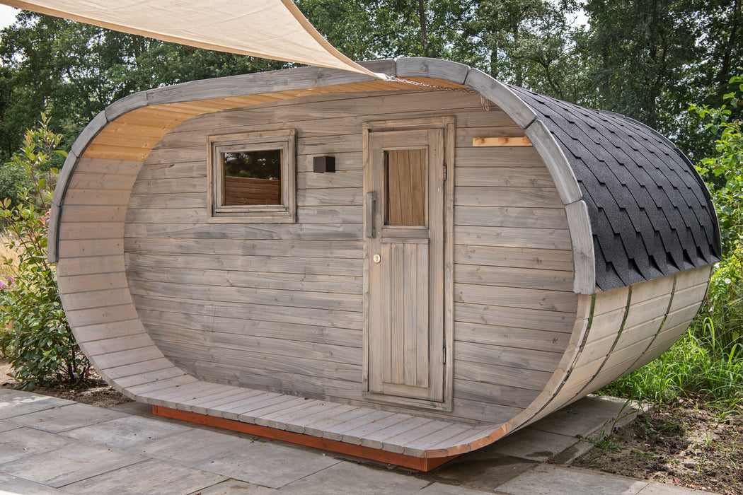 Sauna Oval | 28/42 mm | onbehandeld