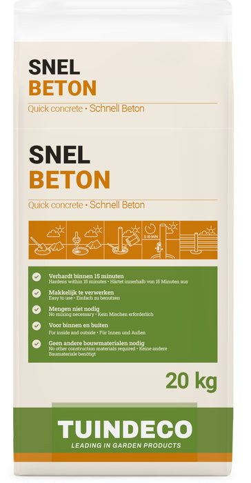 Sneldrogende betonmortel 25kg