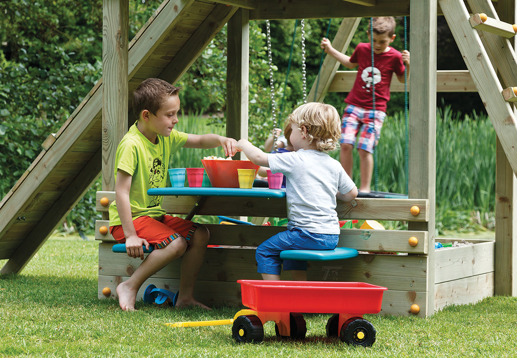 Speelgarnituur Inbouw picknick zit (excl. houten liggers)