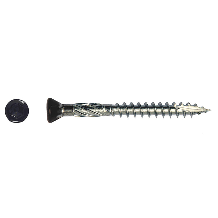 Potdekselschroef met zwarte schroefkop torx - 5,0 x 40 mm