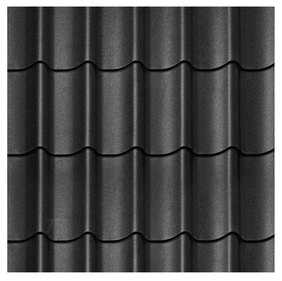 Dakpanprofielplaten mat zwart, Juha
