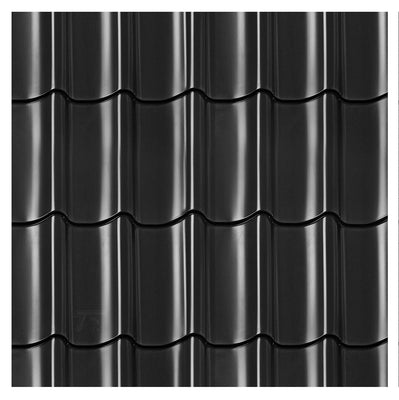 Dakpanprofielplaten zwart, Juha