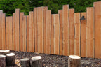 Douglas schaaldeel 1,8 x 15,0-20,0 x 360 cm, vers, fijnbezaagd