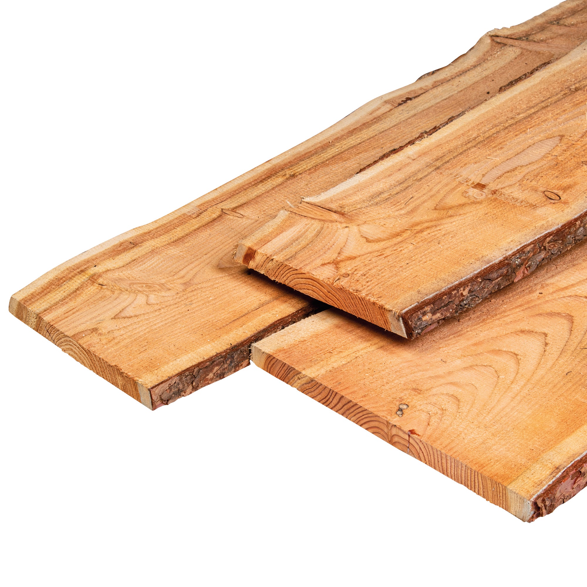 Douglas schaaldeel 2,5 x 25,0-30,0 x 400 cm, vers, fijnbezaagd