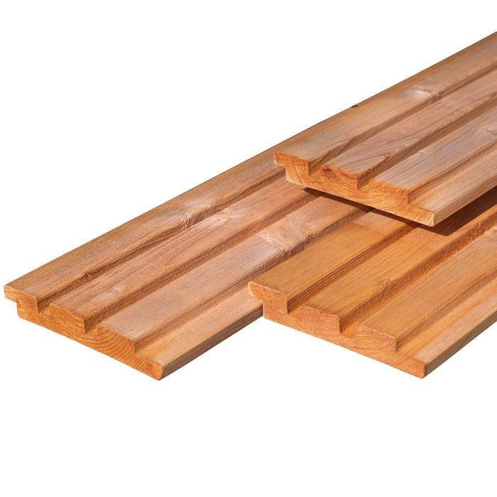 Red Class Wood tripleprofiel, gedroogd 2,2 x 14,0 x 300 cm