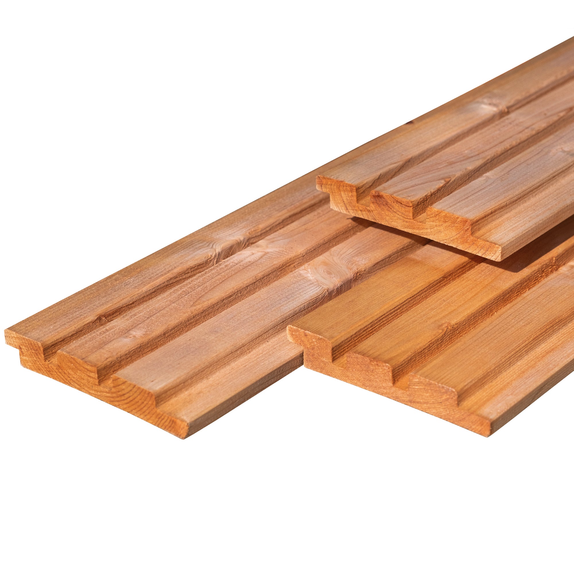 Red Class Wood ME vuren triple profiel 2,2 x 14,0 x 400 cm, gedroogd, geïmpregneerd, geschaafd