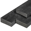 Douglas ligger 5,0 x 15,0 x 500 cm, vers, zwart geïmpregneerd, fijnbezaagd, scherpkantig