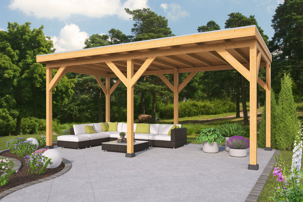 DHZ Zoutelande Red Class Wood 500 x 330 cm