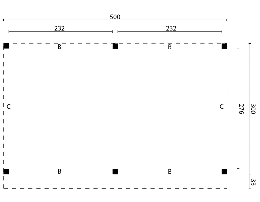 DHZ Zoutelande Red Class Wood 500 x 330 cm