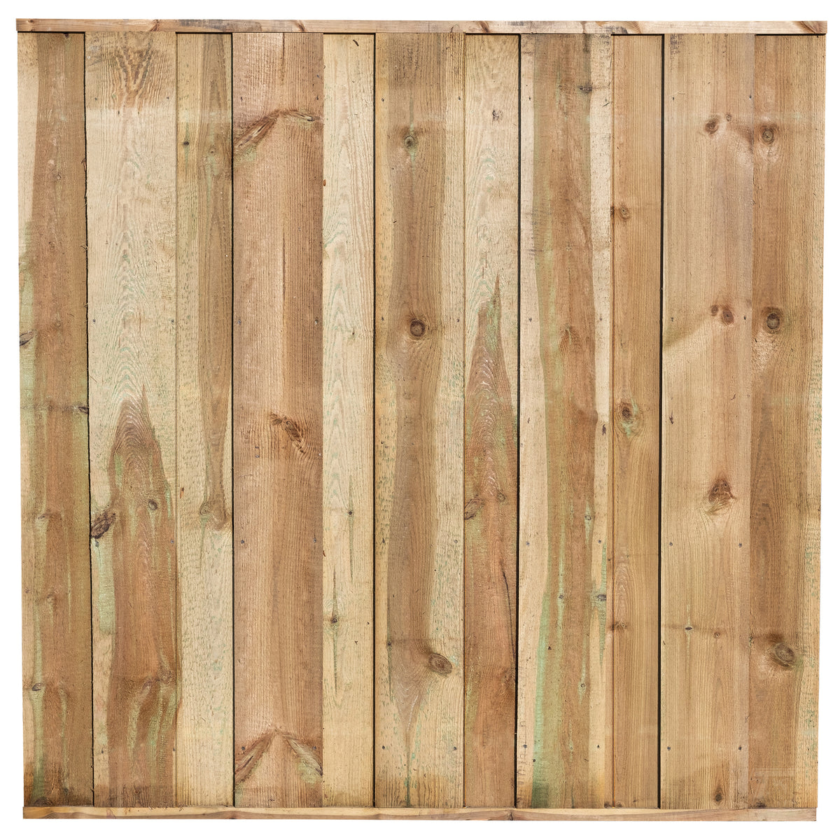 Tuinscherm grenen groen geïmpregneerd, 11-planks Losser 180 x 180 cm