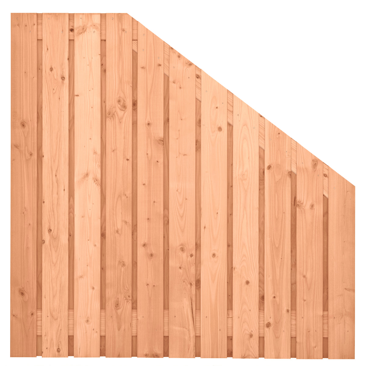 Tuinscherm Douglas geschaafd 23-planks (21 + 2) Harz 180/90 x 180 cm verloop