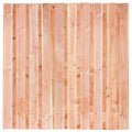 Tuinscherm Sölden, douglas, RVS-geschroefd, 21-planks (19+2) 180 x 180 cm