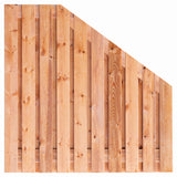 Tuinscherm Red Class Wood 21-planks (19 + 2) Casablanca 180/90 x 180 cm verloop