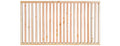 Tuinhek Balustrade Douglas 99 x 180 cm