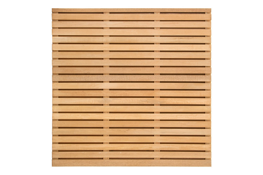 Tuinscherm hardhout Bangkirai kunstmatig gedroogd Prinsenbeek 180 x 180cm