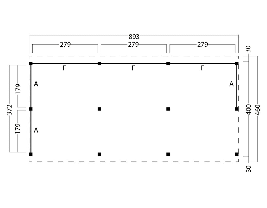 Kapschuur Billund XL Samenstelling 6 Red Class Wood- zwart gespoten