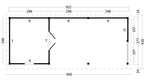 Oslo XL, type 8 douglas gedroogd potdekselplank blank