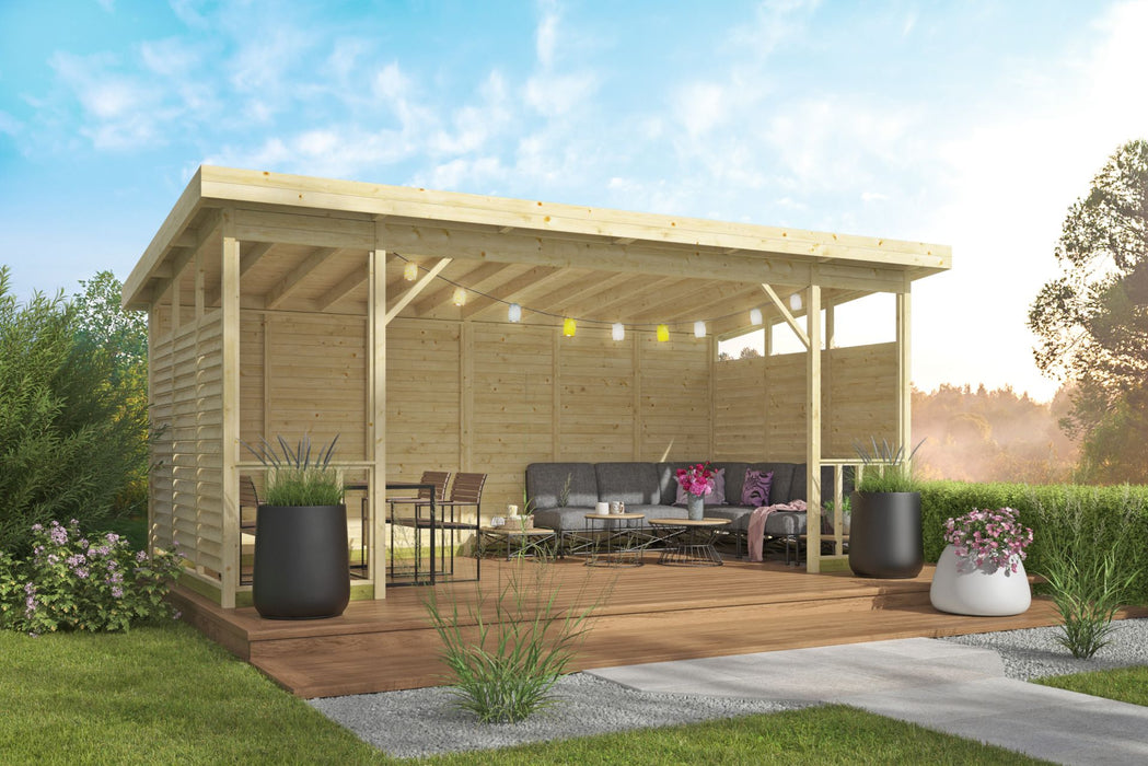 Paviljoen Kristina | groen geïmpregneerd