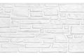 Berton©-motiefplaat smal wit/grijs H26 x D3,5 x L184 cm Rustico