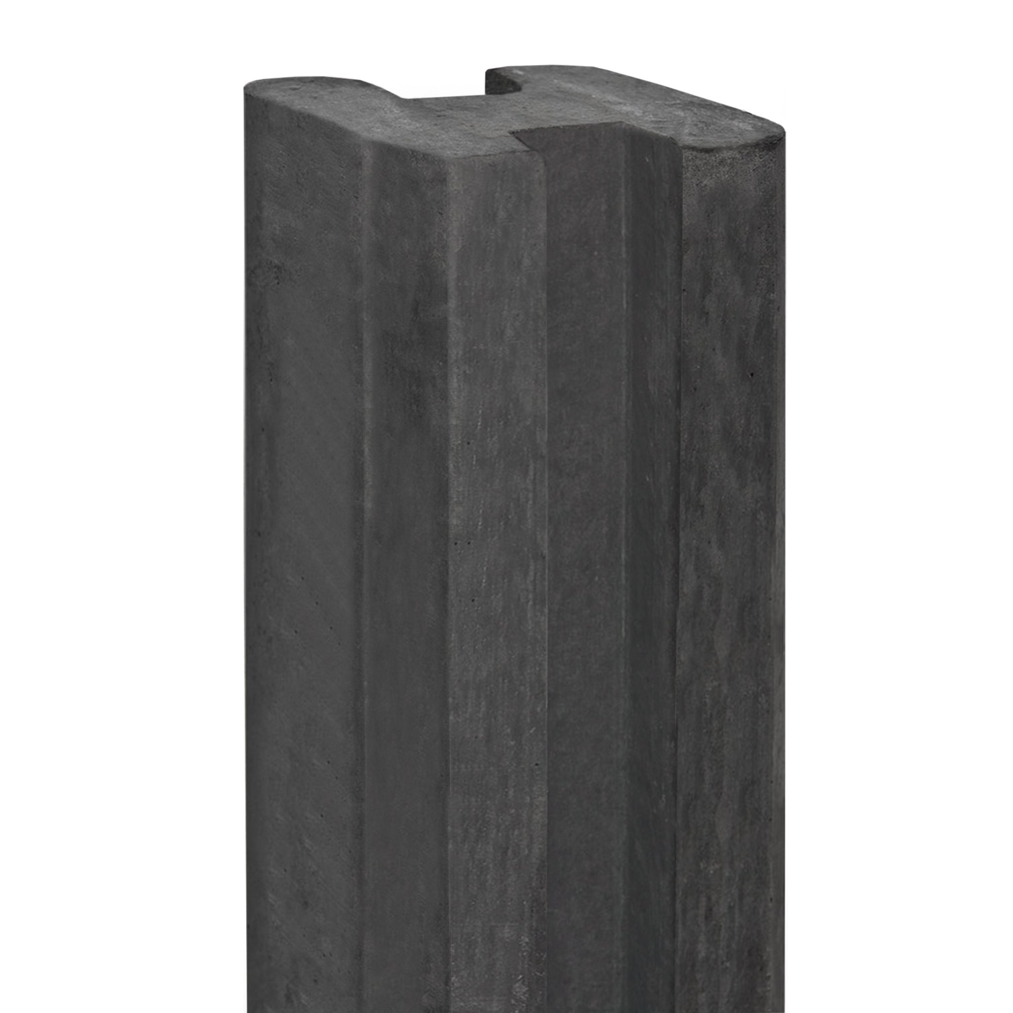 Berton-E-sleufpaal Vecht antraciet 10 x 10 x 270 cm tussenmodel