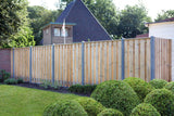 Berton©-paal IJssel antraciet diamantkop 10 x 10 x 280 cm tussenmodel