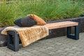 Berton-Tuinbank Beton/Essen 150 cm