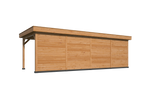 Oslo L type 11 douglas gedroogd potdekselplank blank