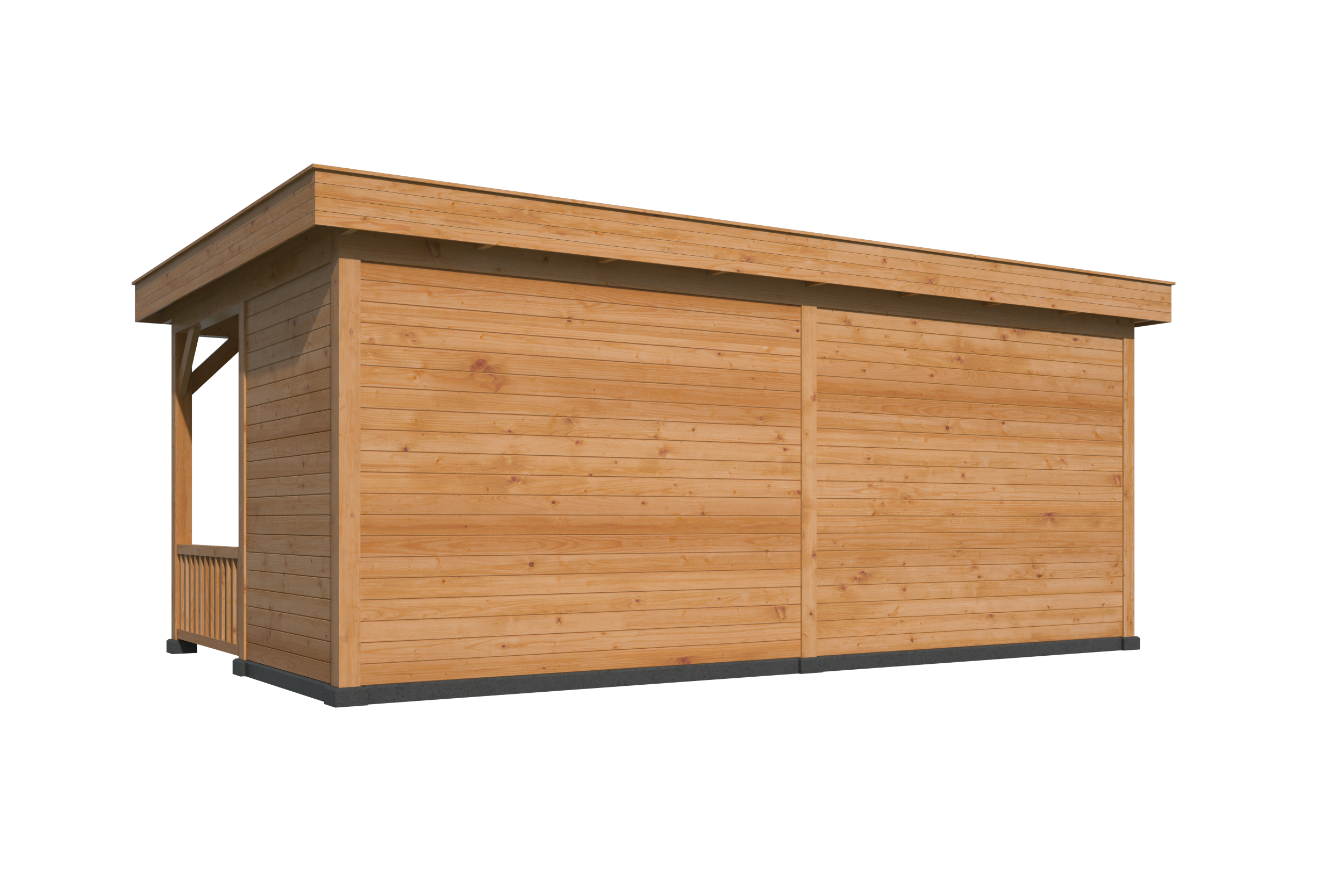 Oslo XL, type 3 douglas gedroogd potdekselplank blank