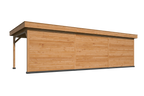 Oslo XL, type 7 douglas gedroogd potdekselplank blank