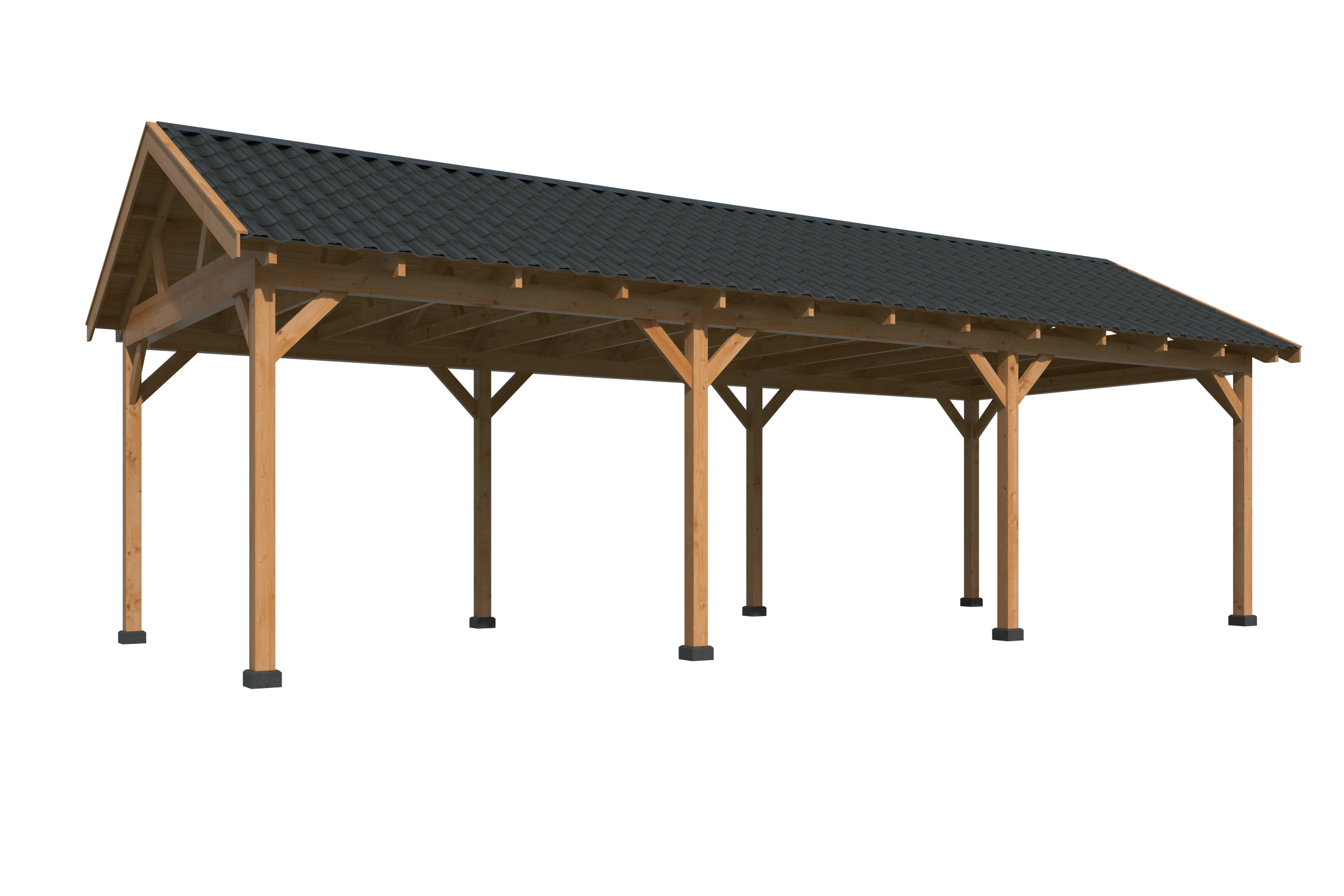 Hamar XL, Type 5 Douglas Gedroogd Potdekselplank blank