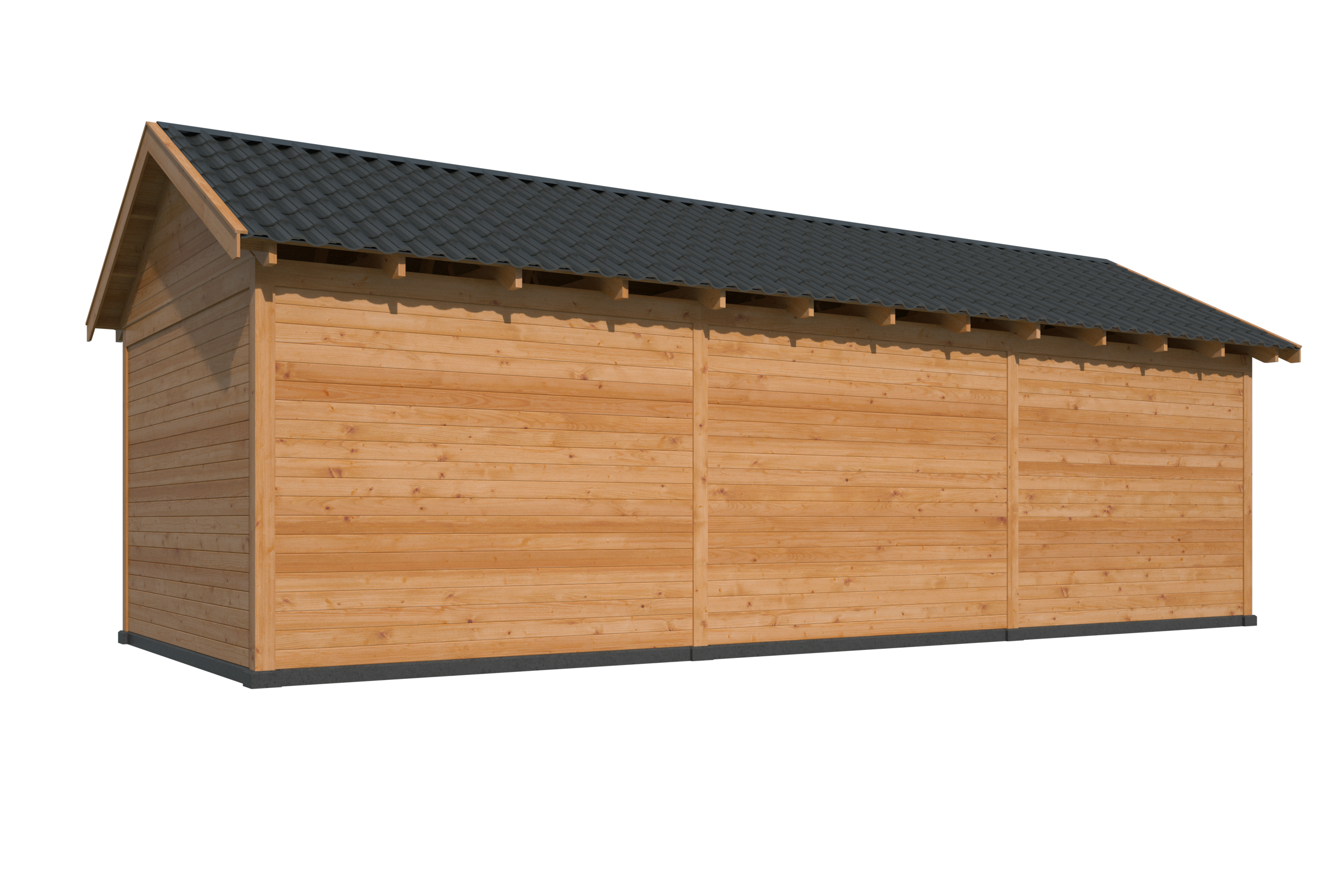 Hamar XL, Type 8 Douglas Gedroogd Potdekselplank blank