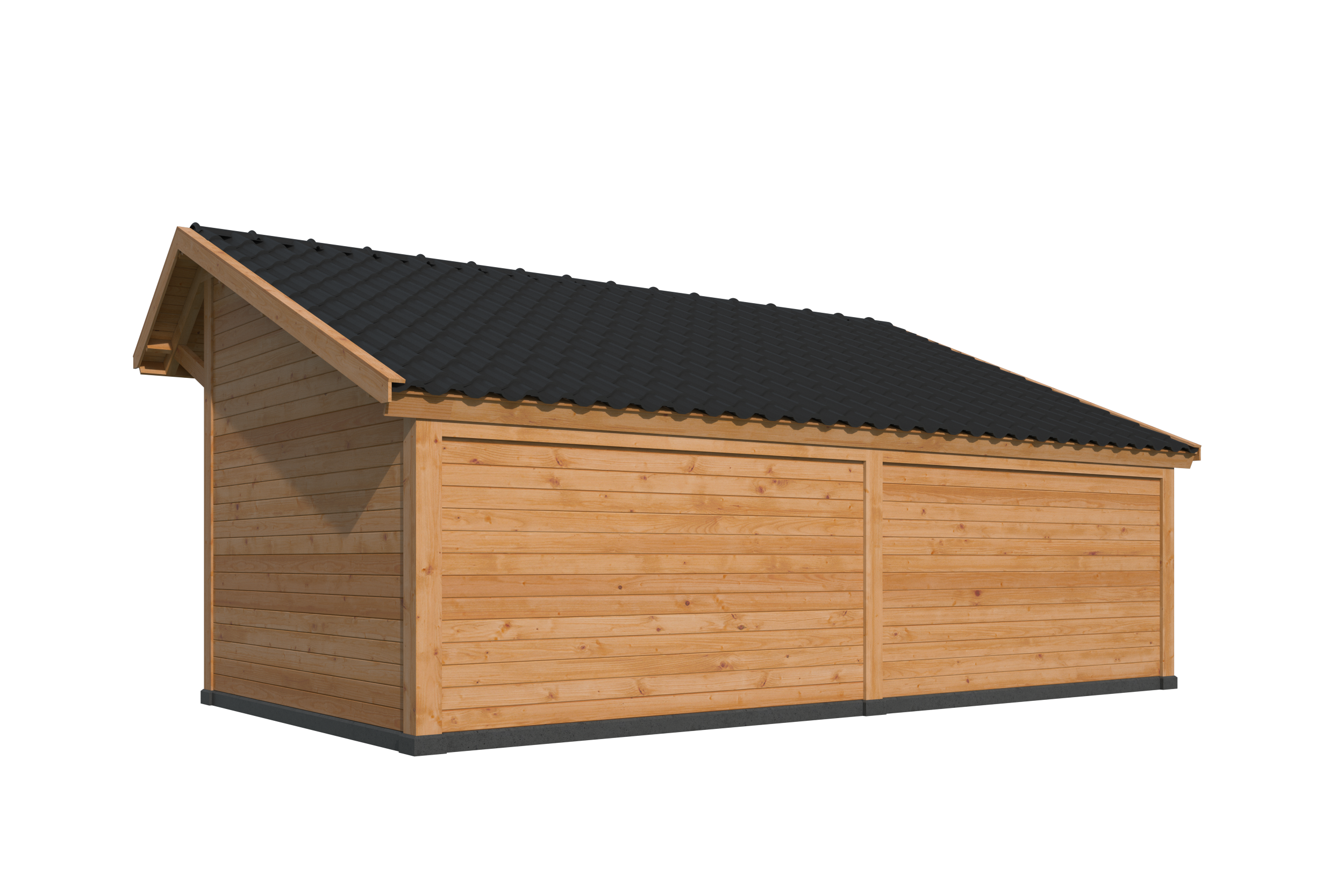 Bergen XL, Type 4 Douglas Gedroogd Potdekselplank blank