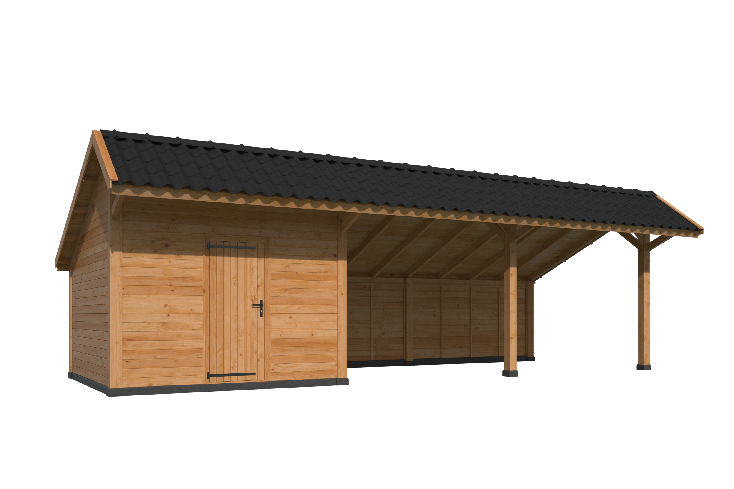 Bergen XL, Type 7 Douglas Gedroogd Potdekselplank blank