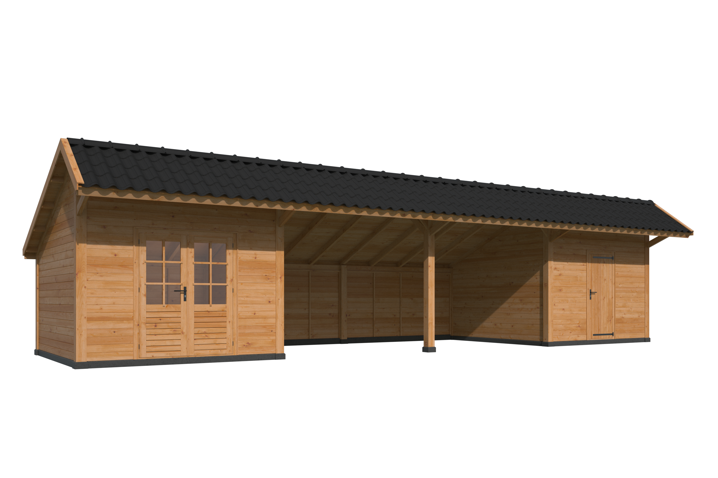 Bergen XL, Type 12 Douglas Gedroogd Potdekselplank blank