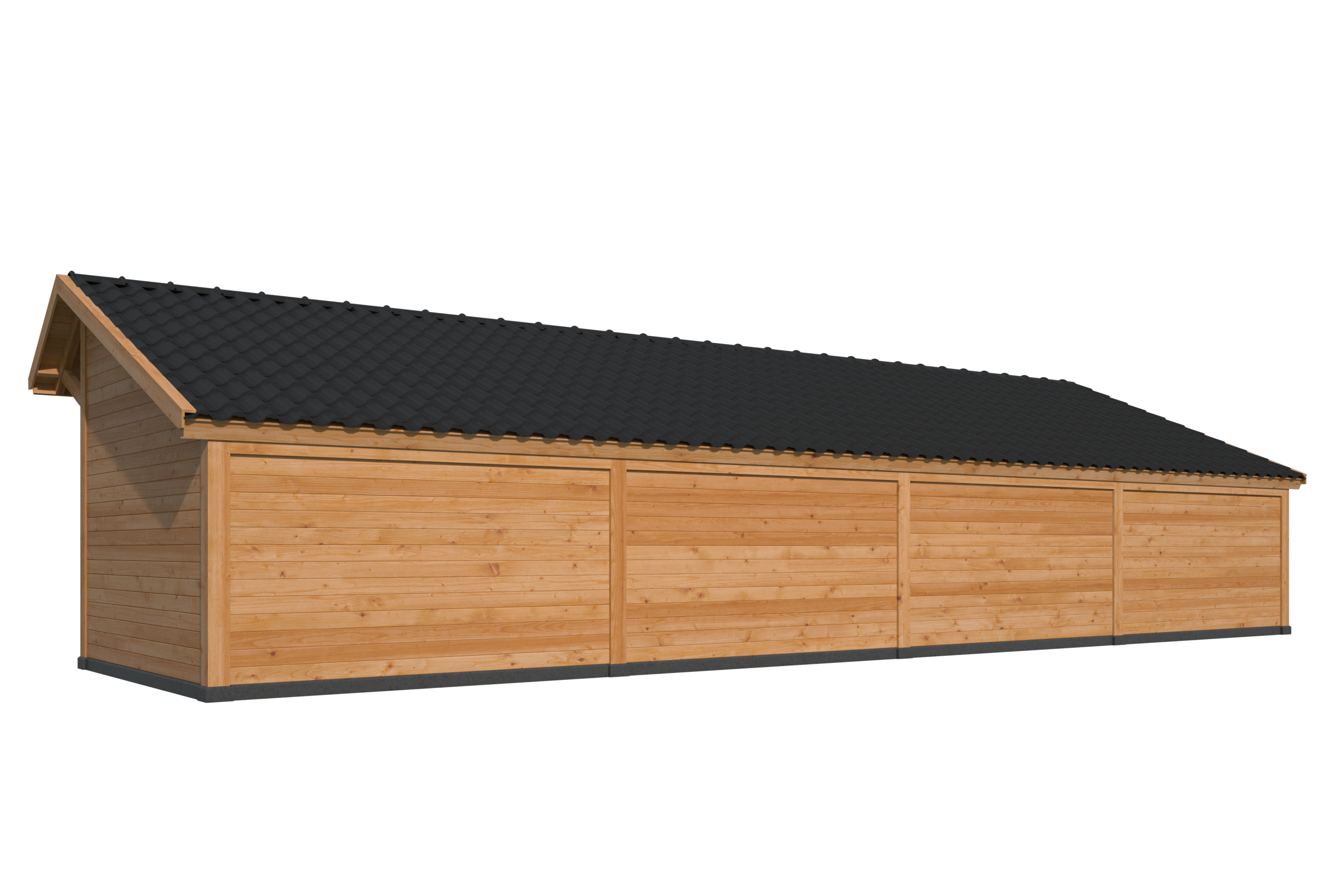 Bergen XL, Type 12 Douglas Gedroogd Potdekselplank blank