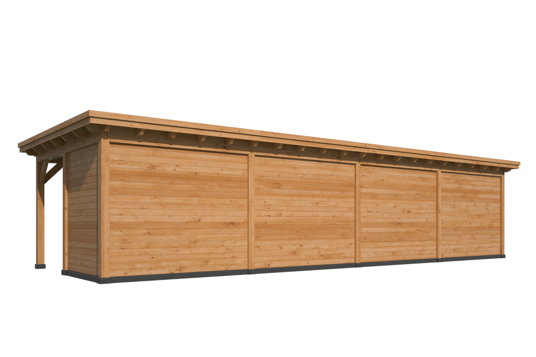 Platdak Odense XXL Samenstelling 12 Red Class Wood