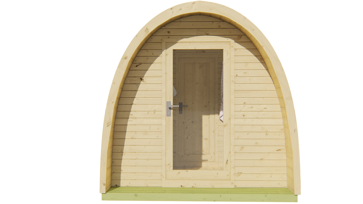 Sauna POD Tolva 400 cm | 38 mm | onbehandeld