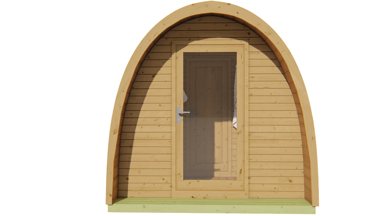 Sauna POD Tolva 400 cm | 42 mm | Thermowood