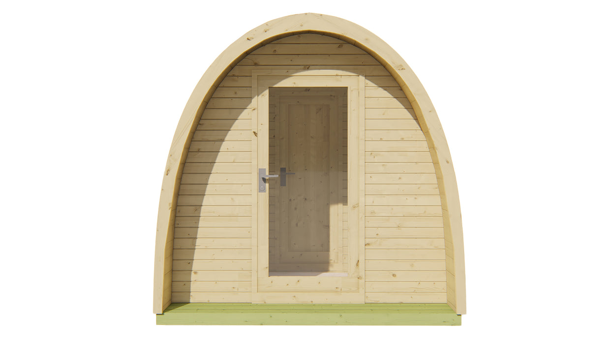 Sauna POD Tolva 480 cm | 38 mm | onbehandeld