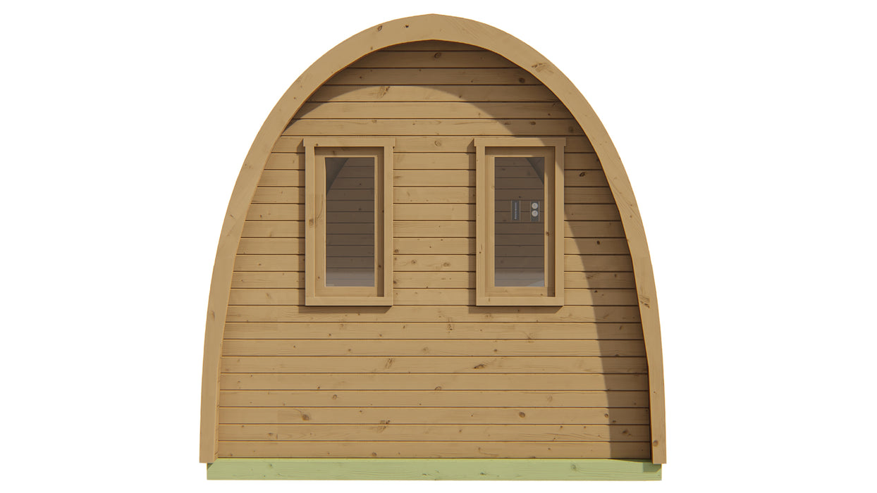 Sauna POD Tolva 400 cm | 42 mm | Thermowood