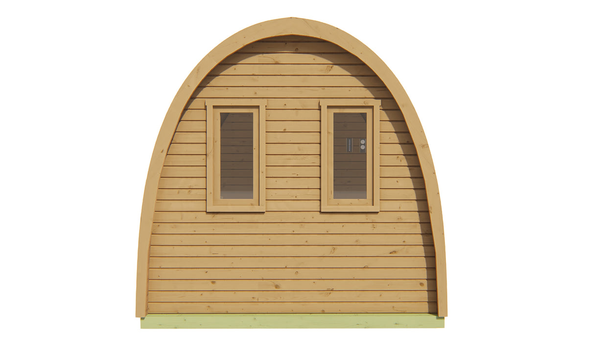 Sauna POD Tolva 480 cm | 42 mm | Thermowood