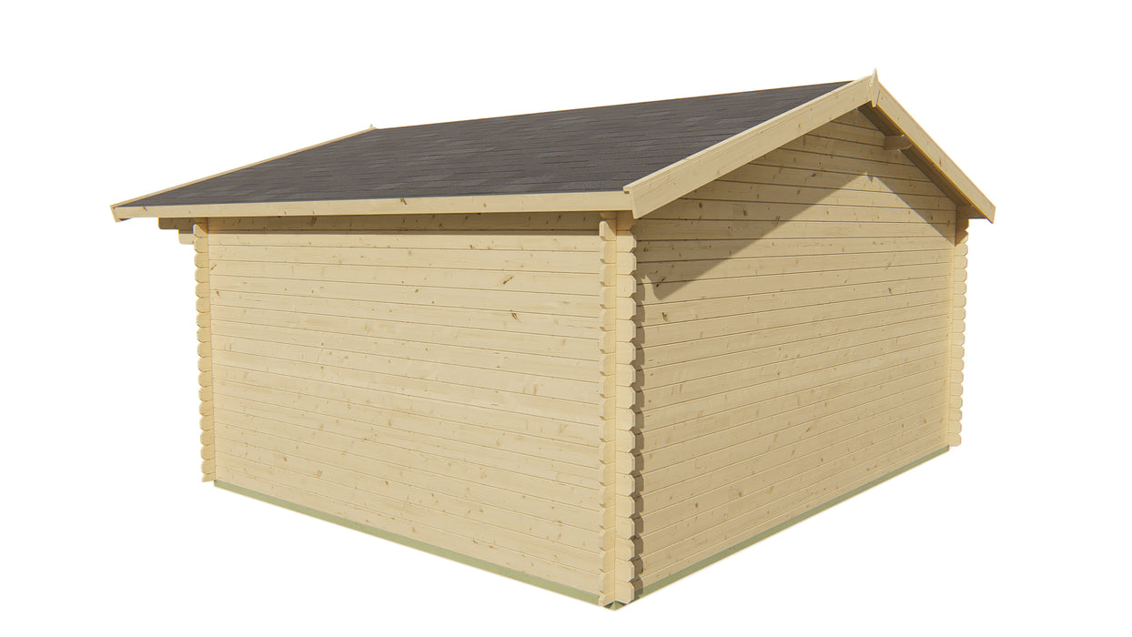 Blokhut - Tuinhuis Viggo | 28 mm | vuren Red Class Wood geïmpregneerd