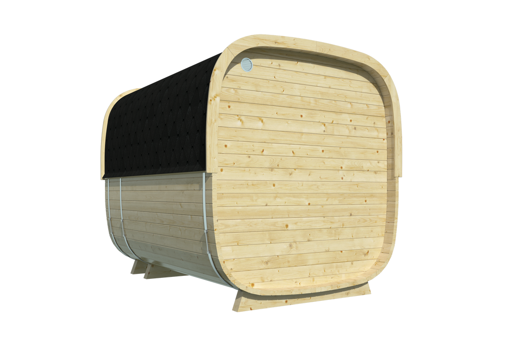 Sauna cube Rovaniemi 280 cm | 38 mm | onbehandeld