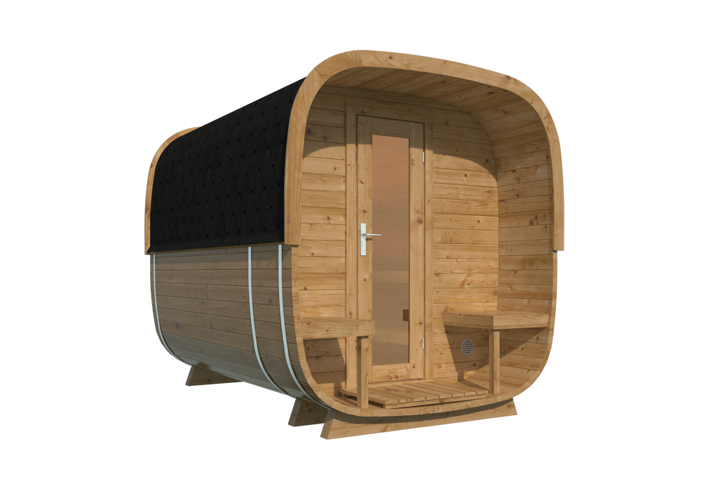 Sauna cube Rovaniemi 280 cm | 42 mm | Thermowood