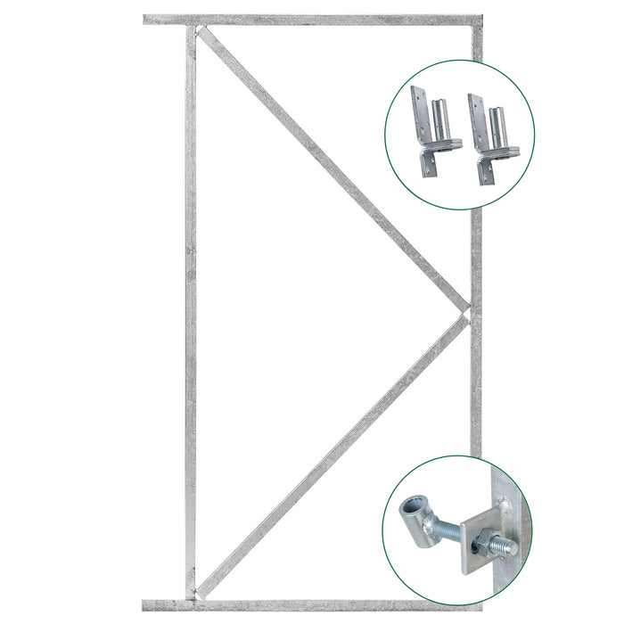 IJzeren deurframe 155x100cm