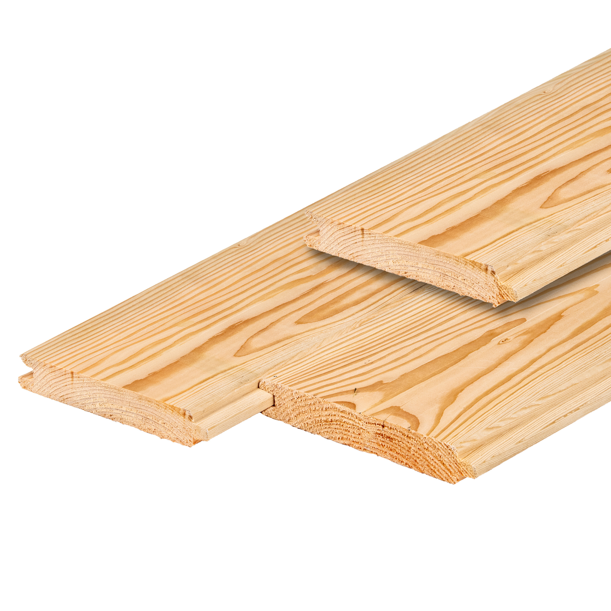 Douglas blokhutprofiel 2,8 x 19,5 x 300 cm, gedroogd, geschaafd