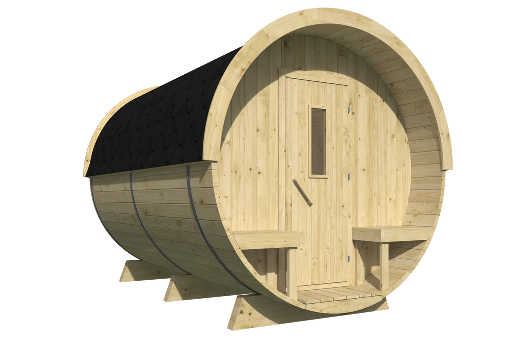 Campingbarrel | 28/42 mm | vuren onbehandeld