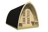 Camping POD 400 | 28 mm | vuren onbehandeld