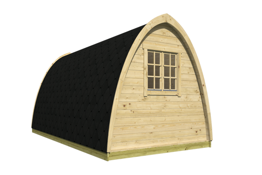 Camping POD 400 | 28 mm | vuren onbehandeld